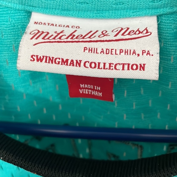 Grizzlies Jersey L-G-G 14/16 Bibby 1998-99 Swingman Mitchell Ness - Picture 2 of 5